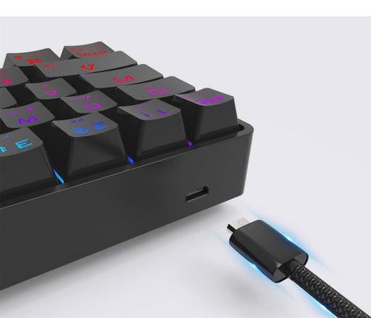 Wireless Bluetooth Mechanical Keyboard – Colorful PBT Keycaps
