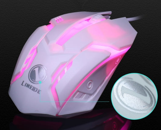 🖥️✨ Set Clavier + Souris Gaming – Performance, Style & Précision