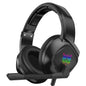 RGB Gaming Headset – Noise-Cancelling Over-Ear Headphones with Mic