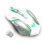 Wireless Charging Silent Gaming Mouse – Mechanical Style