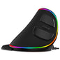 Vertical Ergonomic RGB Wired Mouse – Snail Design