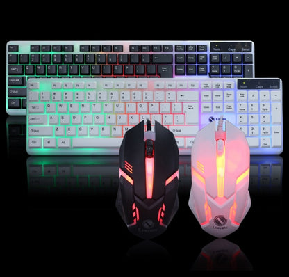🖥️✨ Set Clavier + Souris Gaming – Performance, Style & Précision