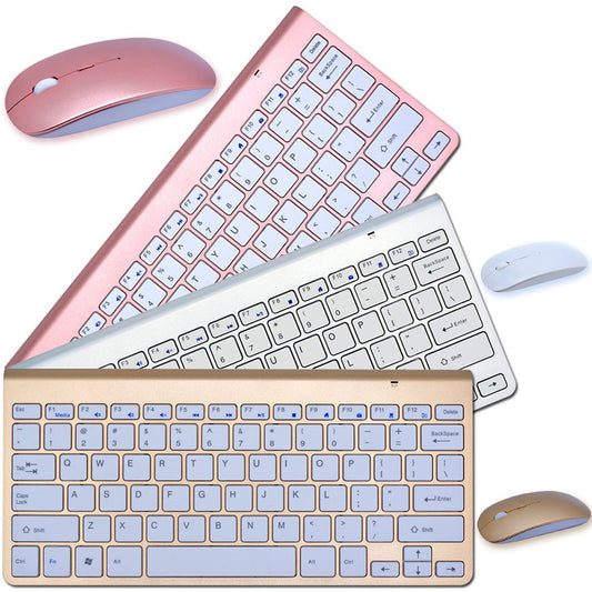 2.4G Wireless Keyboard & Mouse Combo – Portable Mini Set