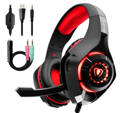 Gaming Headphones – Surround Sound with Noise-Canceling Mic