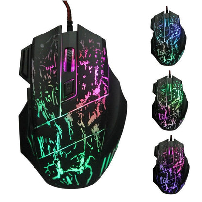 RGB Gaming Mouse – High Precision Wired/Wireless Computer Mouse