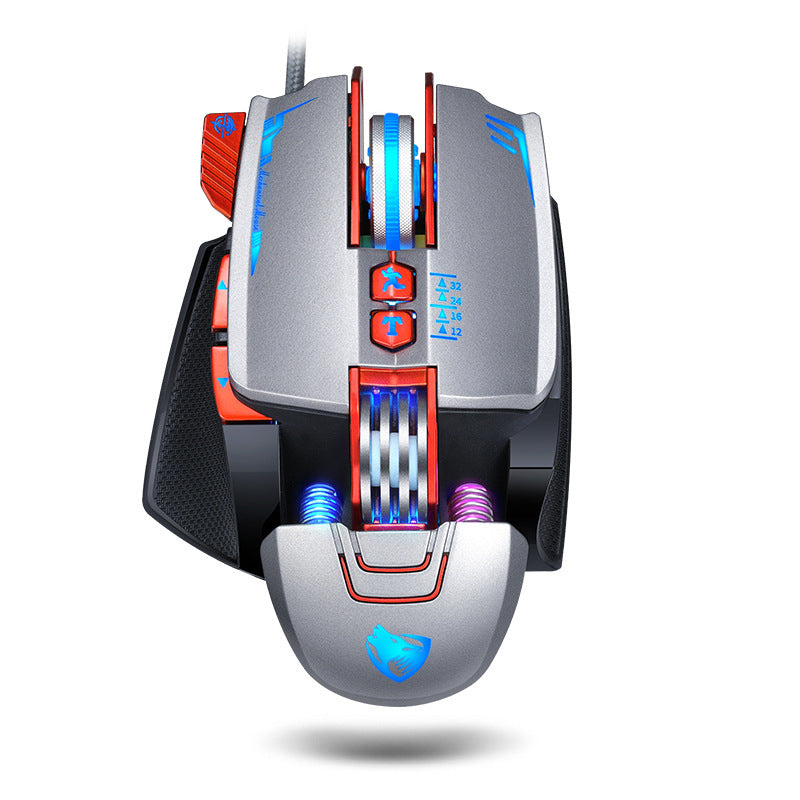 Thunder Wolf V9 Gaming Mouse – Precision & RGB Lighting