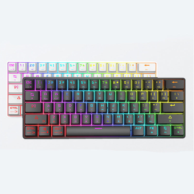 Wireless Bluetooth Mechanical Keyboard – Colorful PBT Keycaps