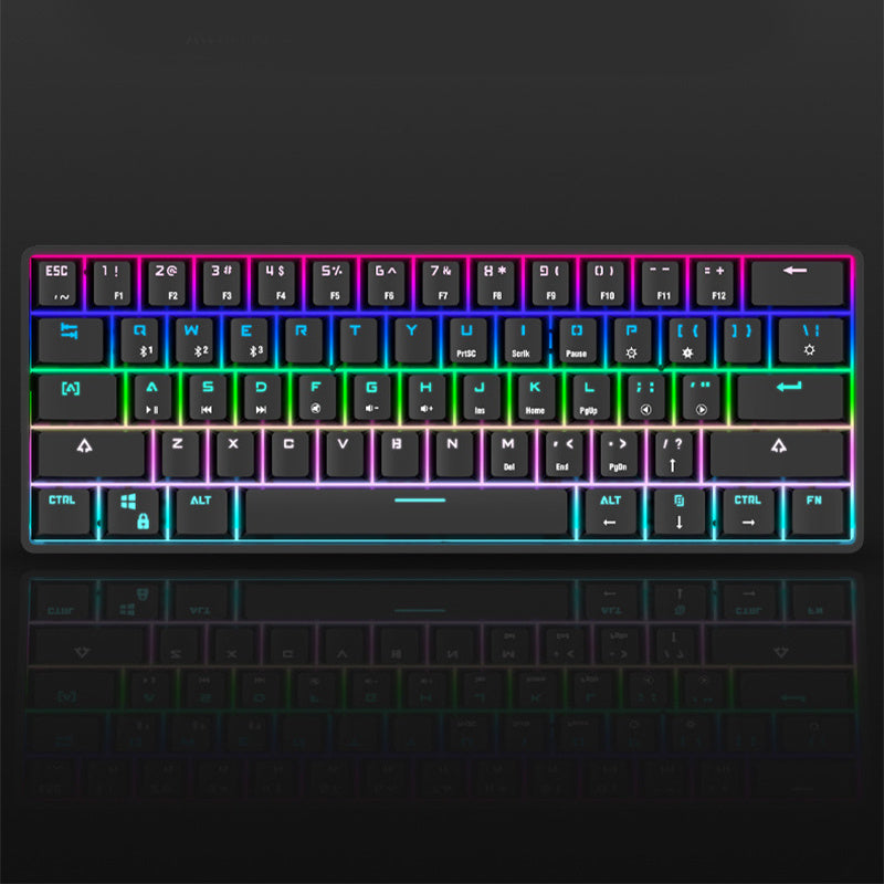 Wireless Bluetooth Mechanical Keyboard – Colorful PBT Keycaps