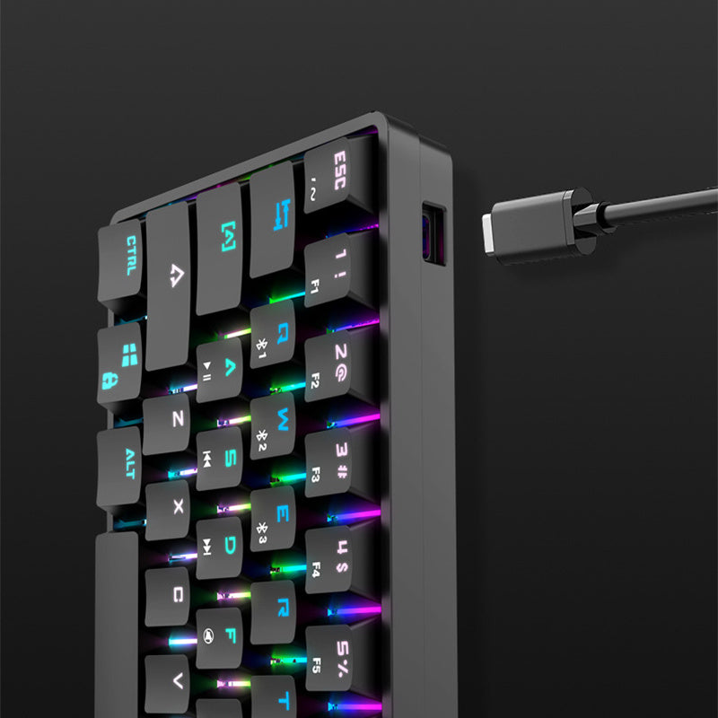 Wireless Bluetooth Mechanical Keyboard – Colorful PBT Keycaps