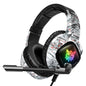 RGB Gaming Headset – Noise-Cancelling Over-Ear Headphones with Mic