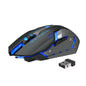 Wireless Charging Silent Gaming Mouse – Mechanical Style