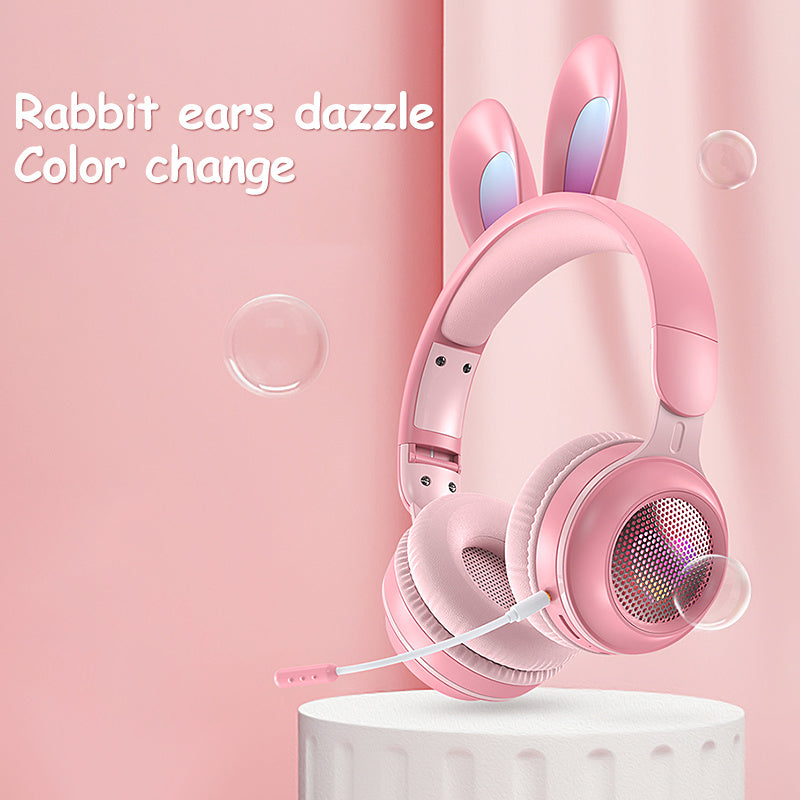 Wireless Rabbit Ear Headphones – Luminous & Adjustable